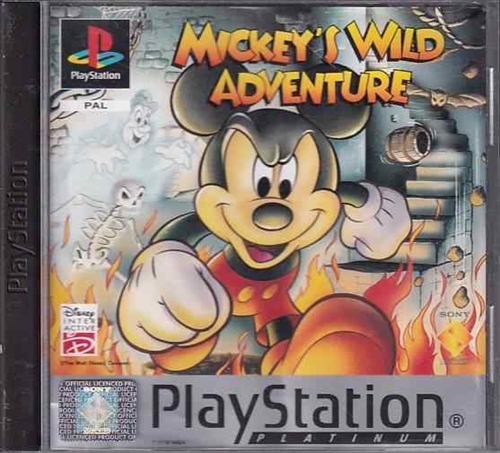 Mickeys Wild Adventure - Platinum - PS1 (B Grade) (Genbrug)